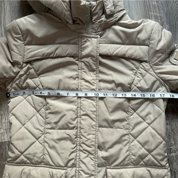 Size XS beige women parka /jacket/ puffer/ coat - Picture 14 of 15